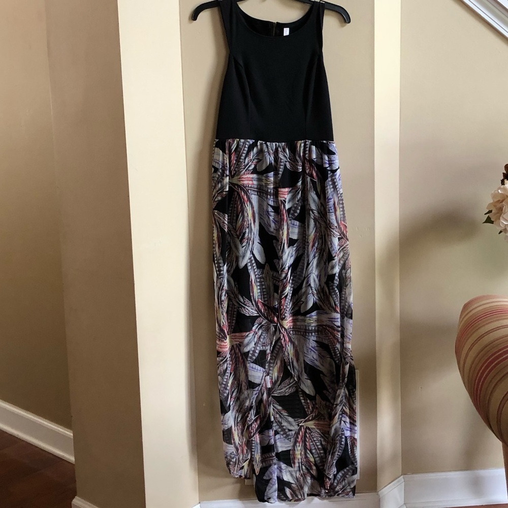 High- low dress worn once to a banquet.